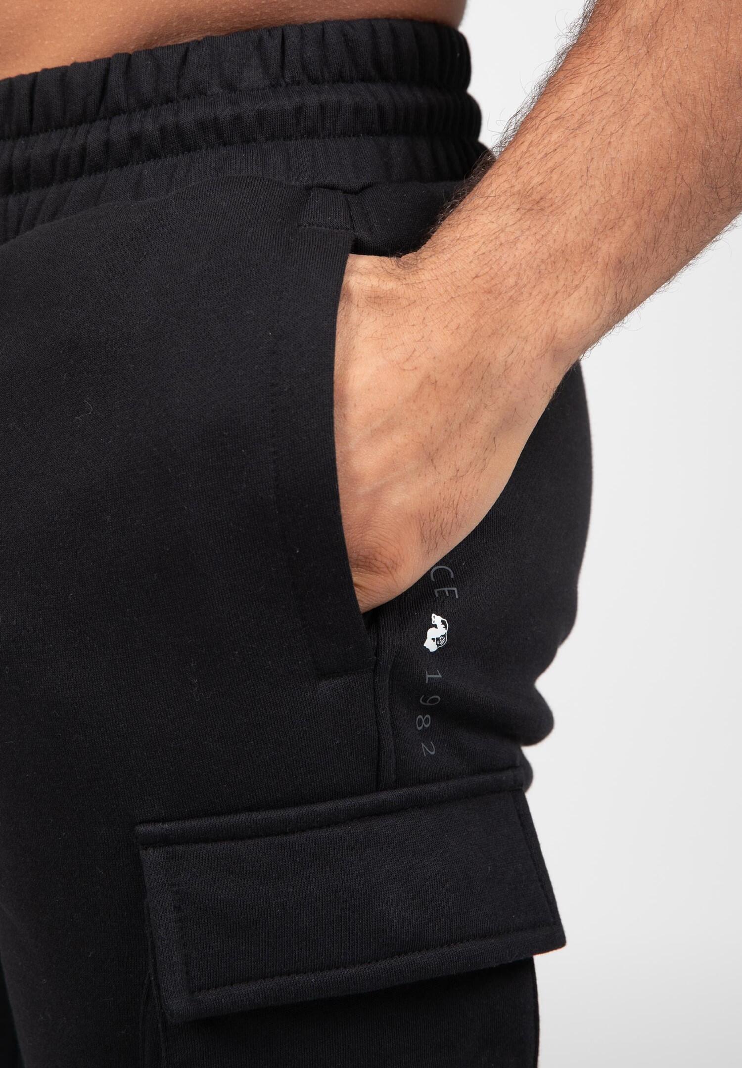 Hudson Cargo Sweat Kurze Hosen - Schwarz 6/6