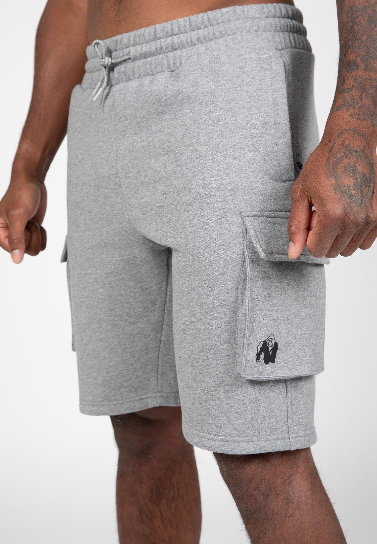 Hudson Cargo Sweat Pantalones cortos - gris Melange 5/6
