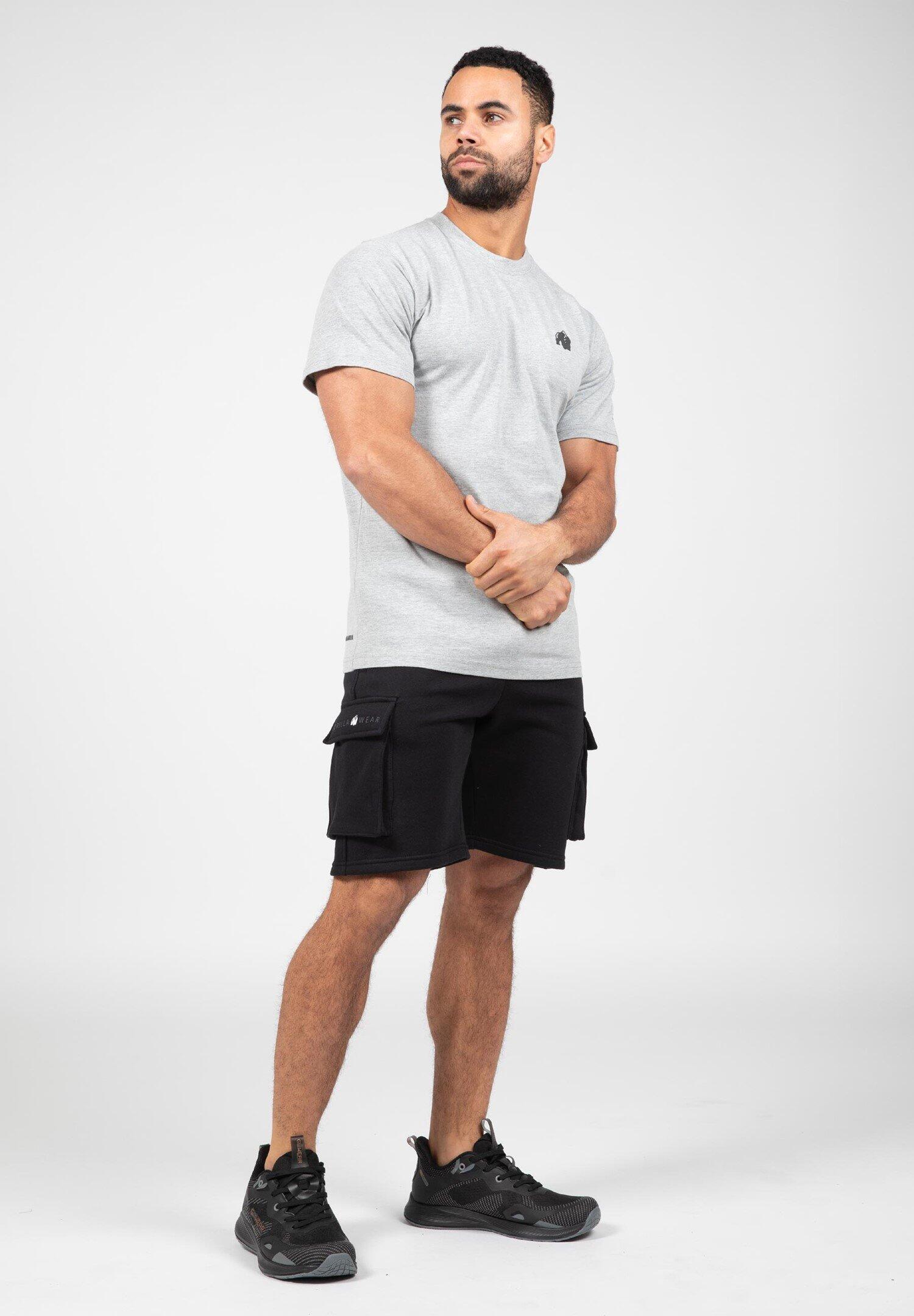 Hudson Cargo Sweat Shorts - Zwart 3/6
