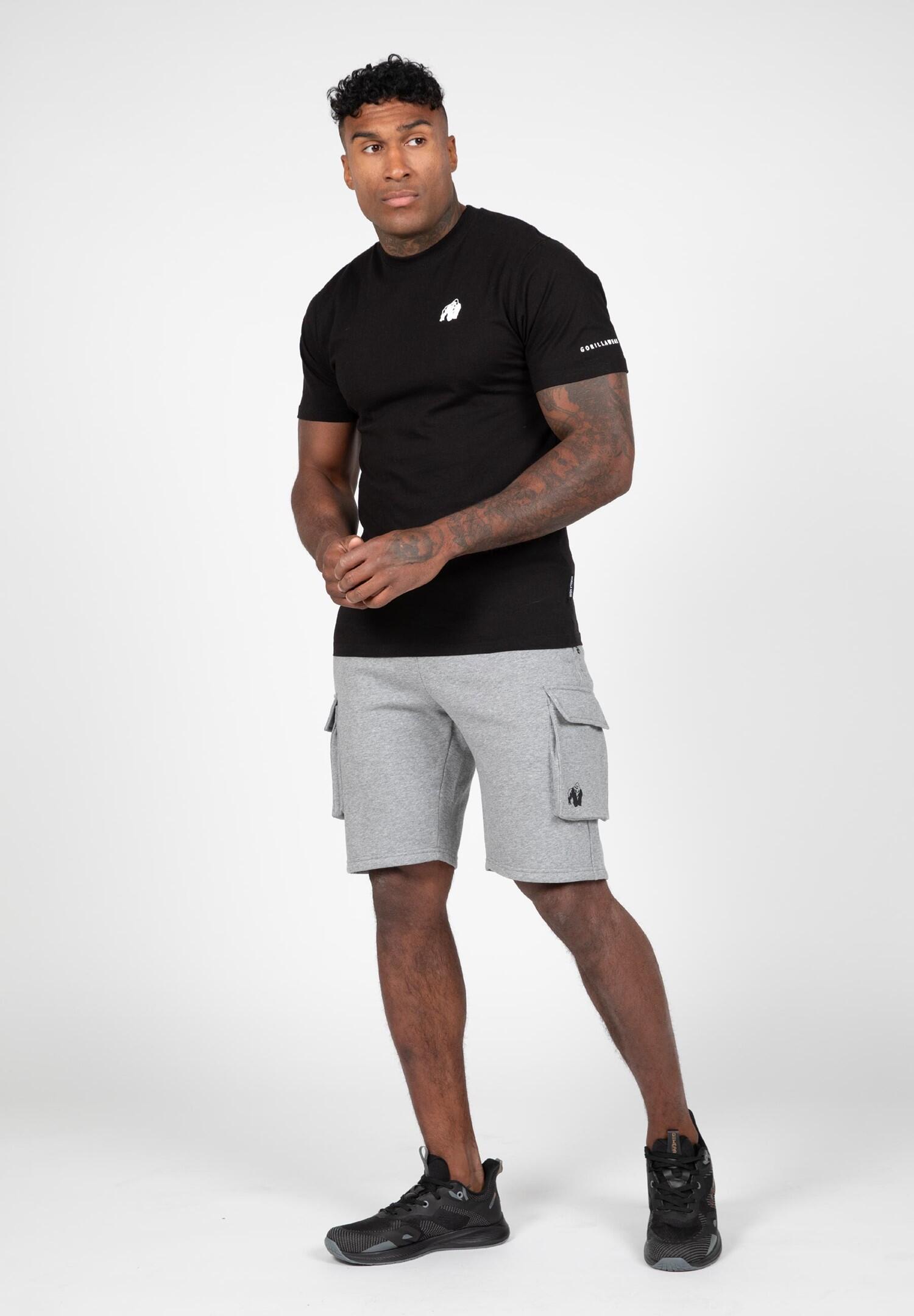 Hudson Cargo Sweat Szorty - Szary Melange 3/6
