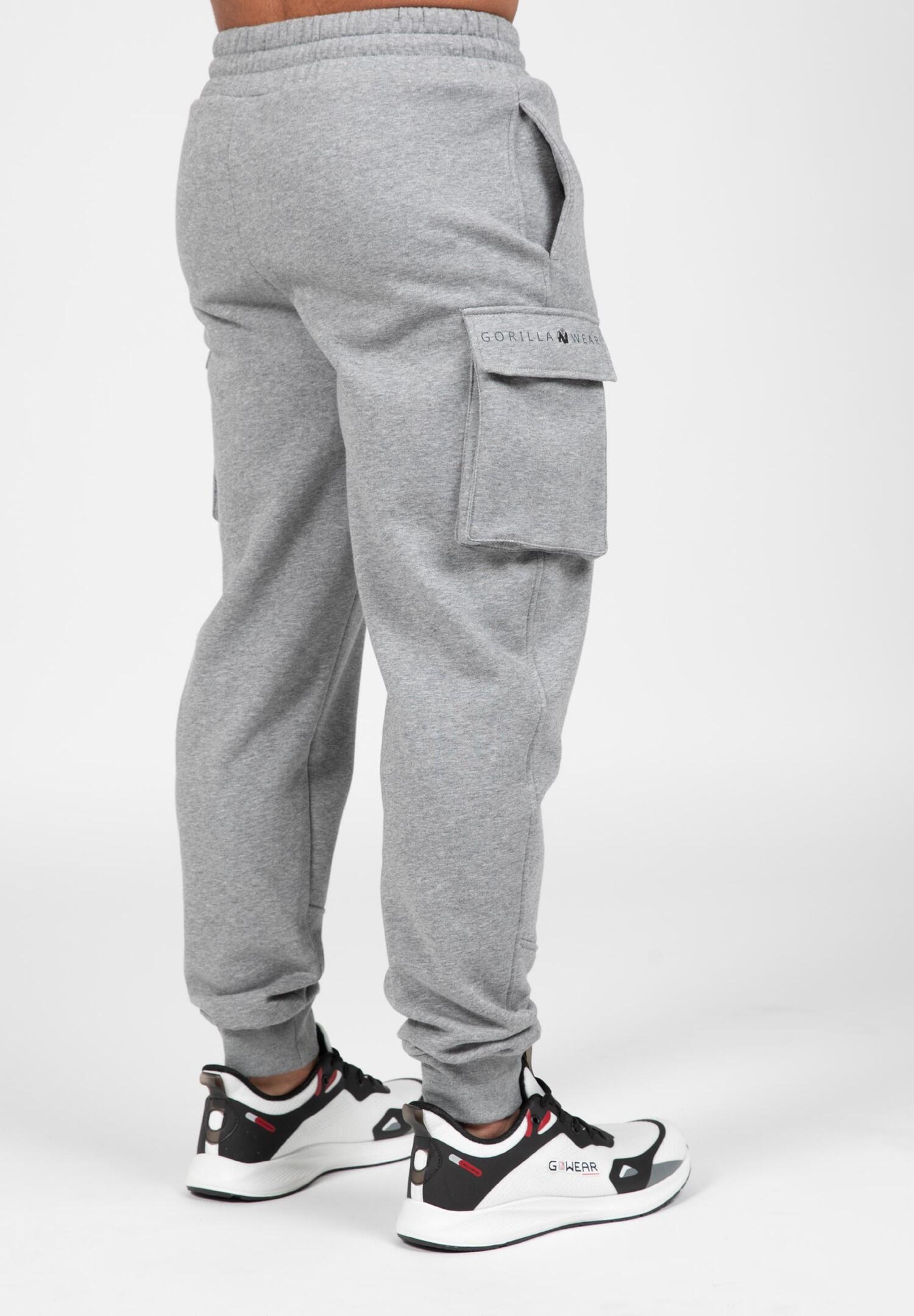 Hudson Cargo SweatPantaloni - Grau Melange 2/6
