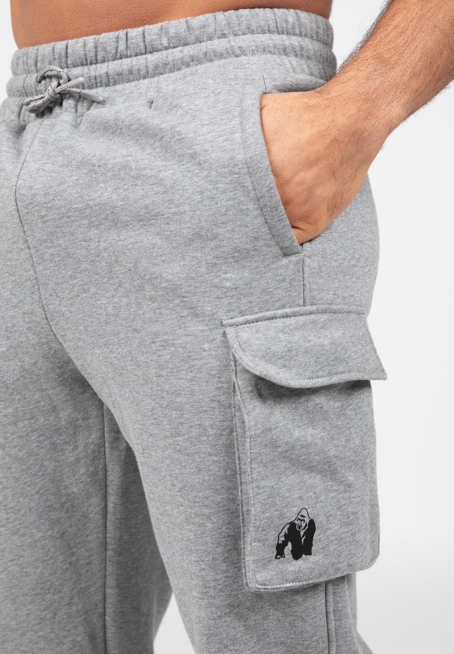 Hudson Cargo SweatPantaloni - Grau Melange 4/6