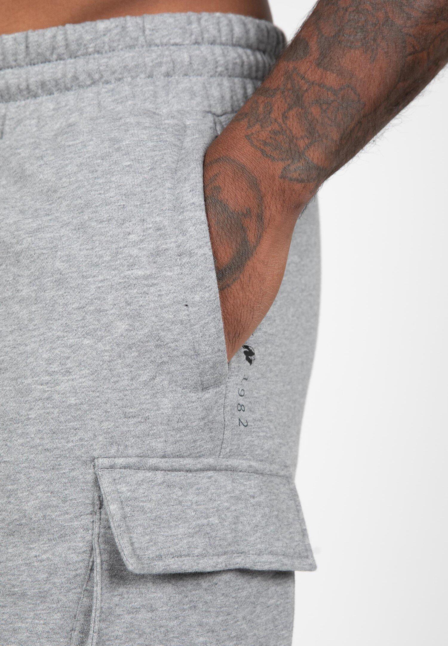 Hudson Cargo Sweat Pantalones cortos - gris Melange 6/6