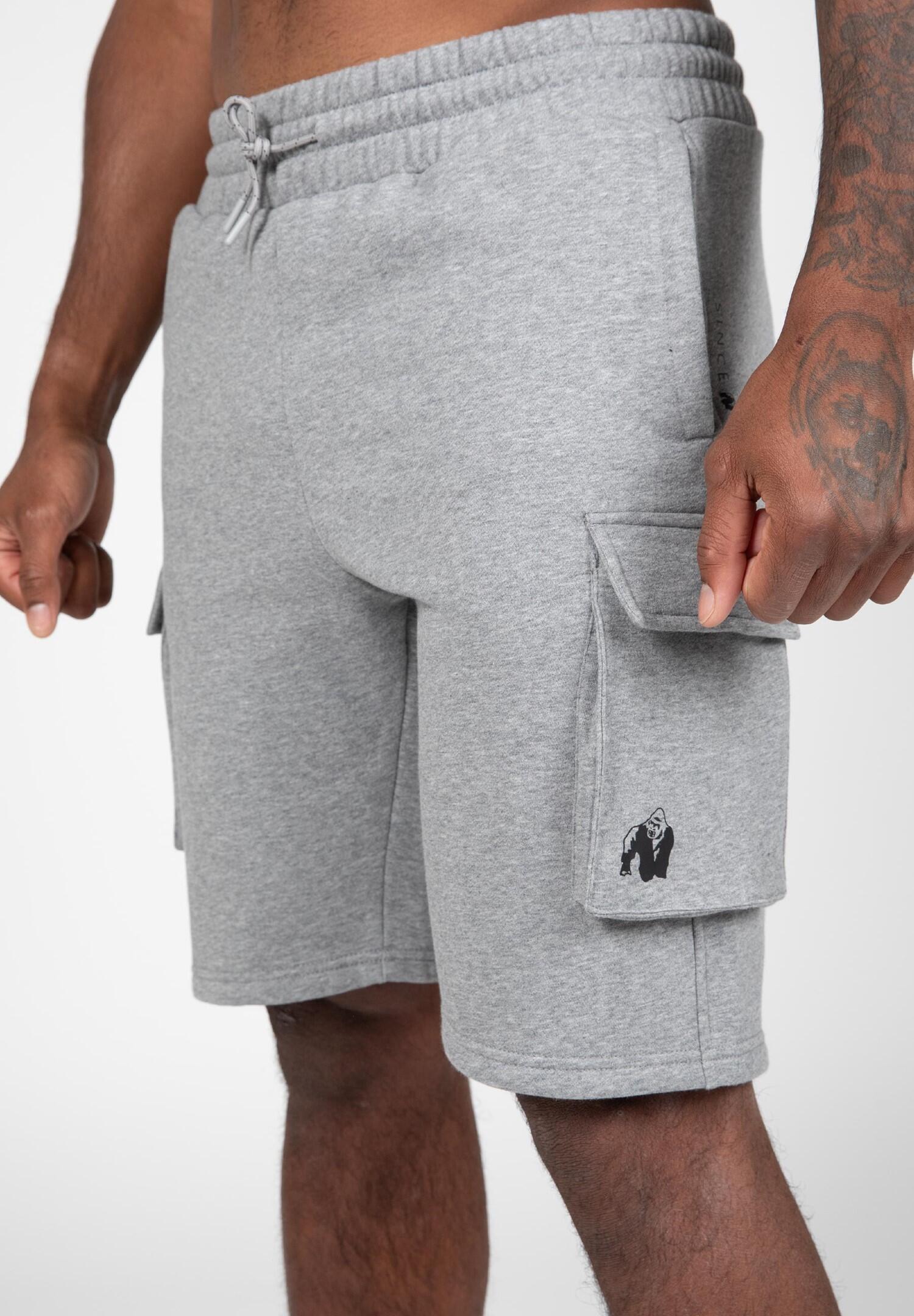 Hudson Cargo Sweat Szorty - Szary Melange 5/6