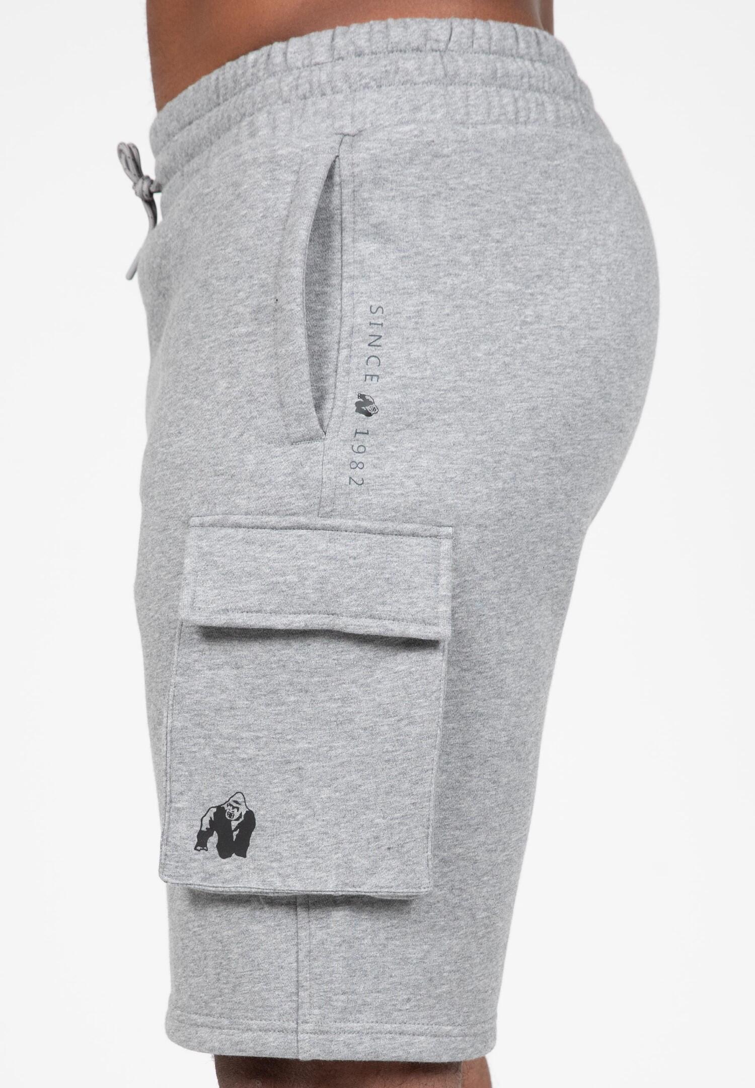 Hudson Cargo Sweat Szorty - Szary Melange 4/6