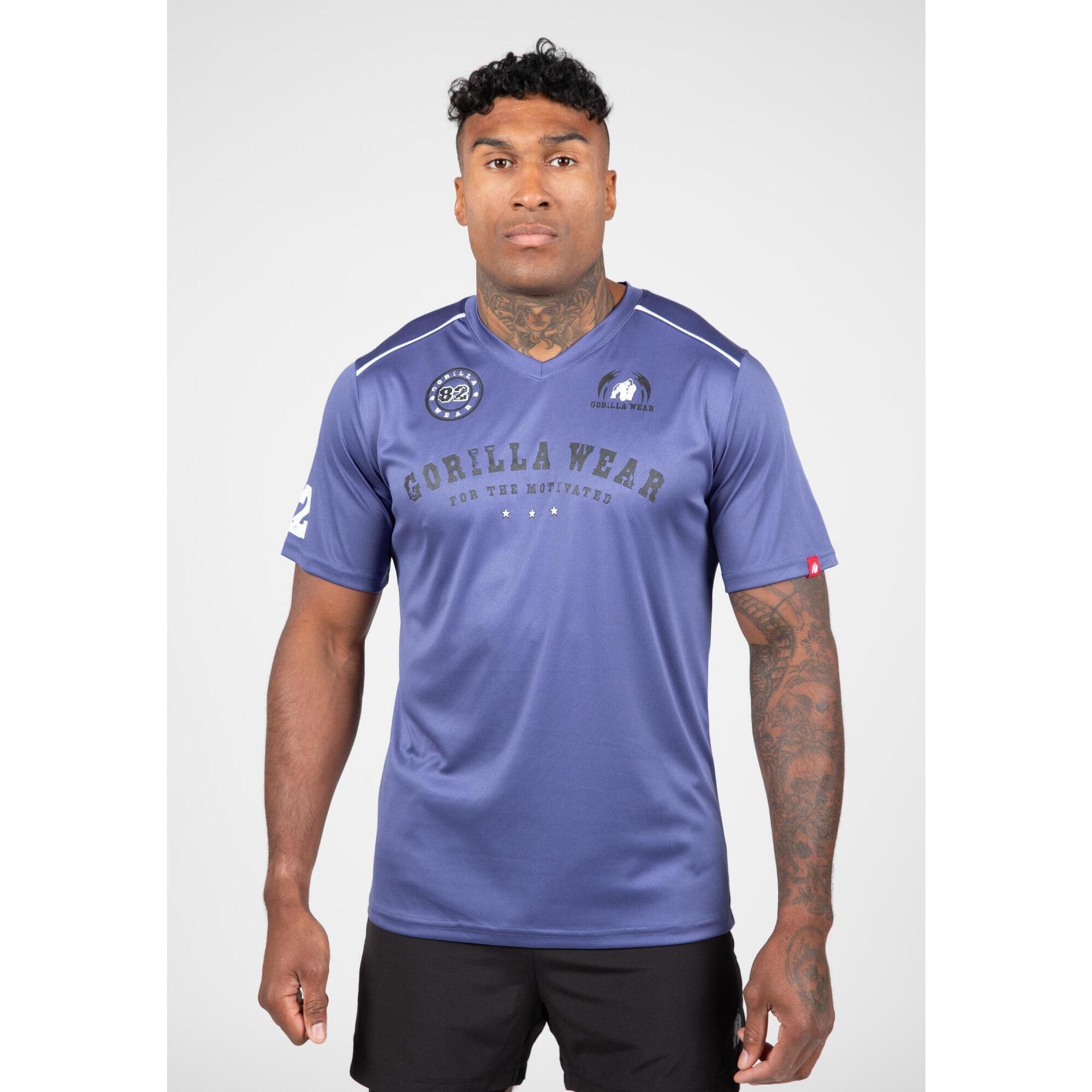Gorilla Wear - Baltimore T-shirt - Bleu - Maillot Manches Courtes - Bleu - 56 3xl - Decathlon