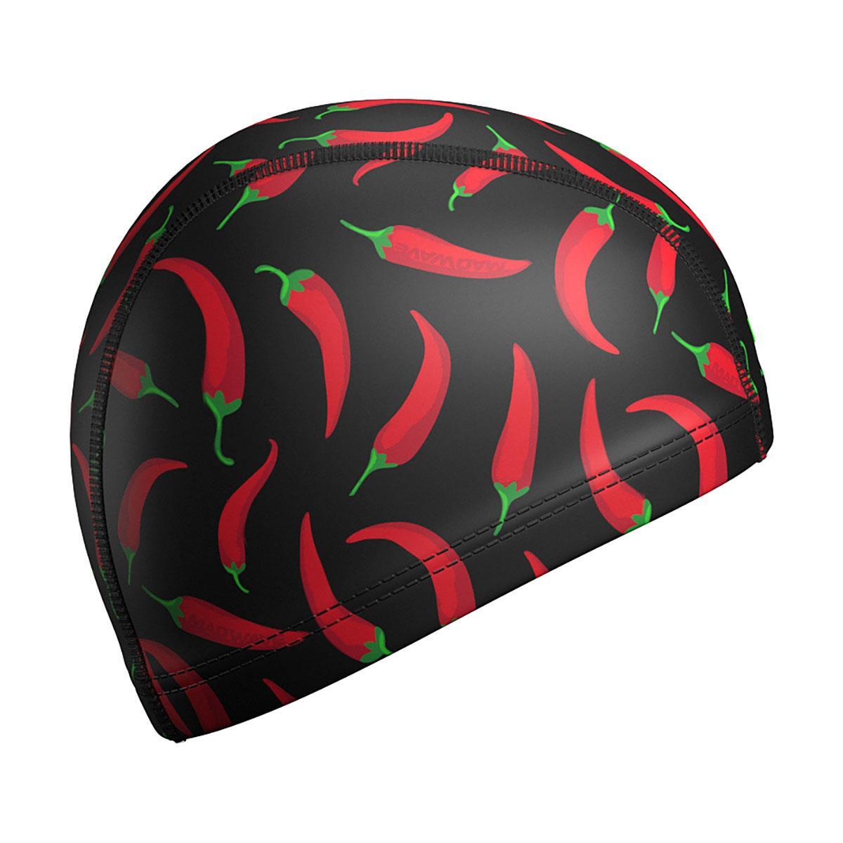 Gorro de baño estampado de licra Mad Wave - Peppers 4/5