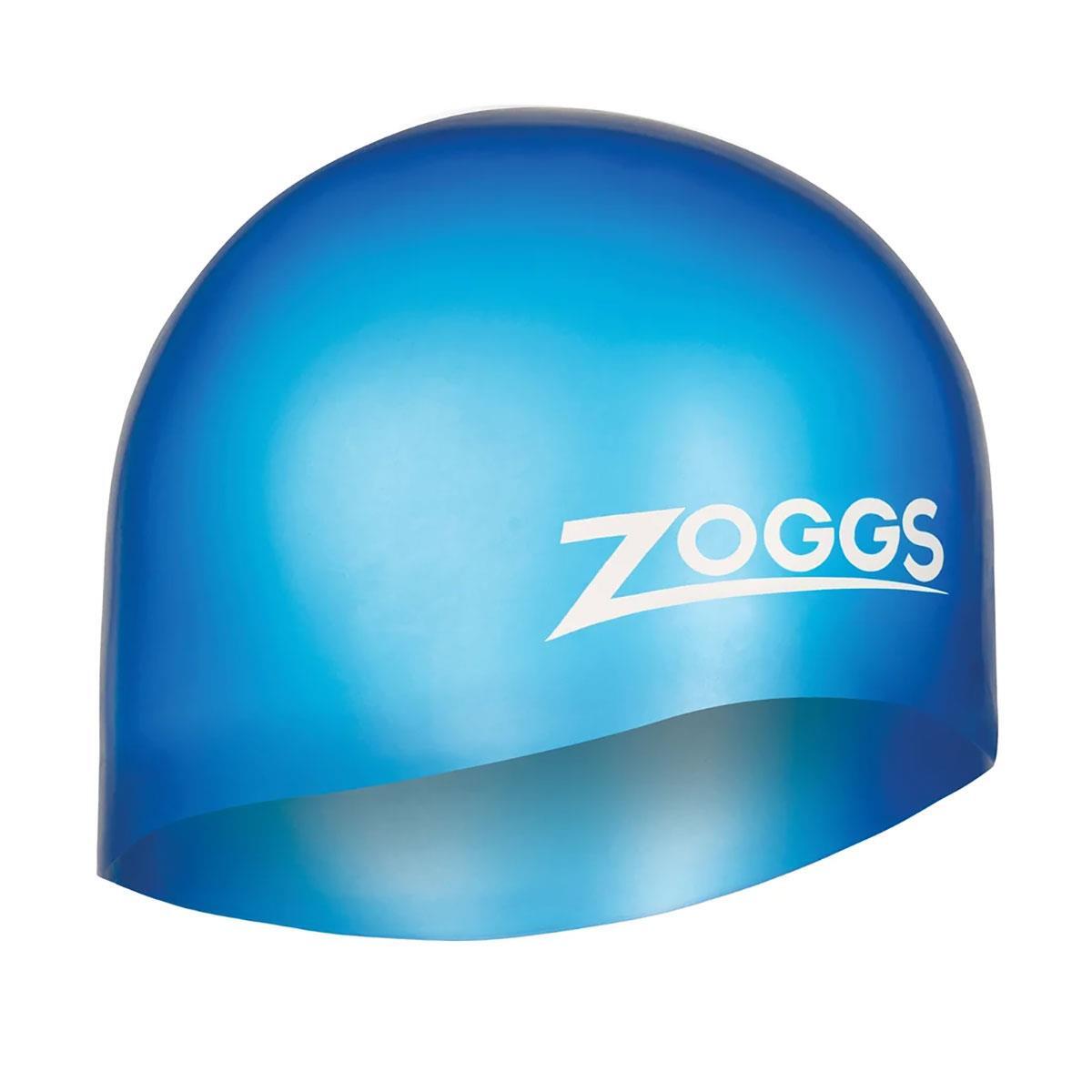 Zoggs Gorro de natación de silicona de fácil ajuste - Azul