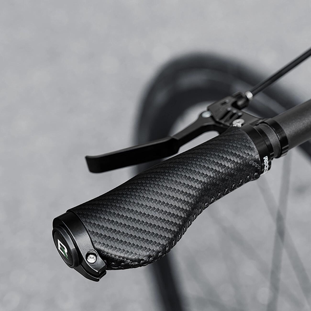 Rockbros Fahrradgriffe Verdreht Ergonomisch Anti-Rutsch - Schwarz 2/2
