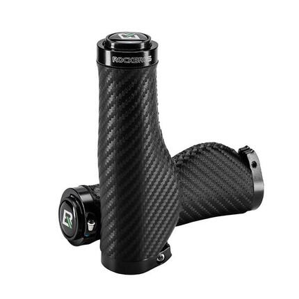 Rockbros Fahrradgriffe Verdreht Ergonomisch Anti-Rutsch - Schwarz