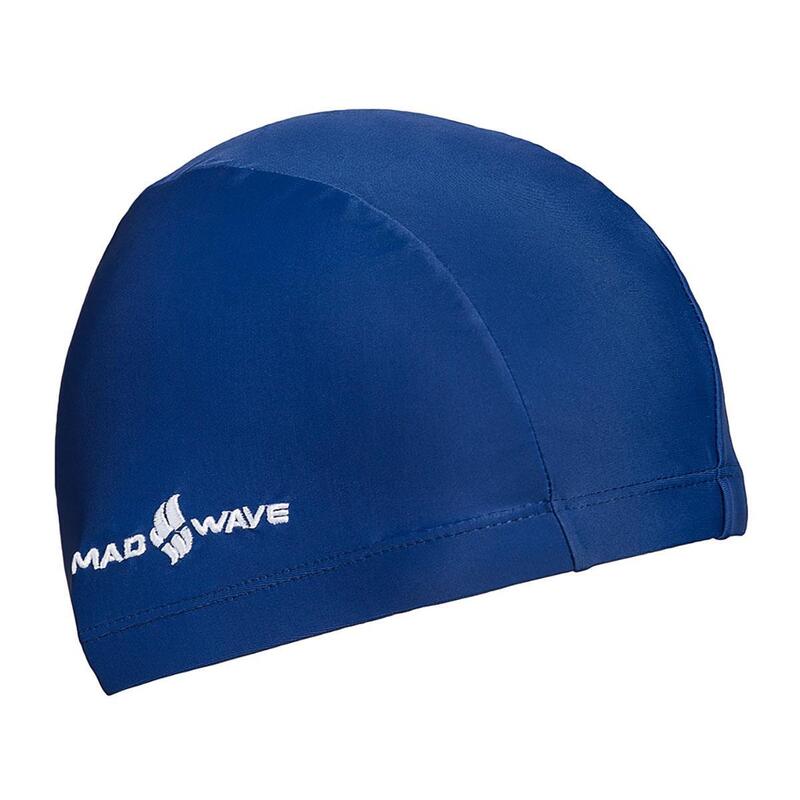 Bonnet de bain Mad Wave Junior Lycra - Bleu