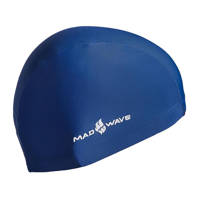 Bonnet de bain Mad Wave Junior Lycra - Bleu