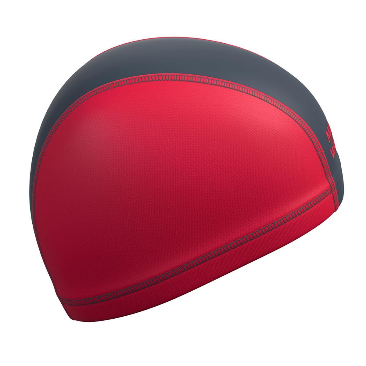 Mad Wave Lycra Duotone Badmuts - Rood / Zwart 4/5