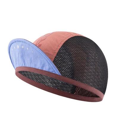 Berretto da ciclismo Rockbros con visiera per casco - rosso