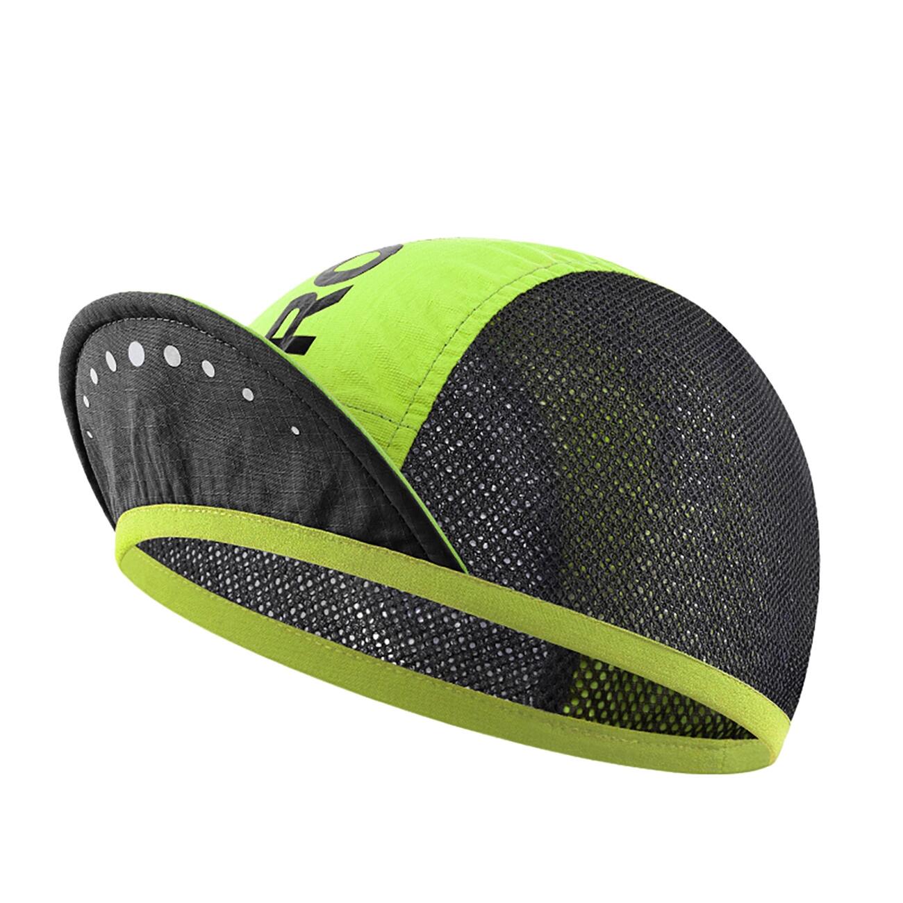 ROCKBROS Berretto da ciclismo Rockbros con visiera, copricasco - verde