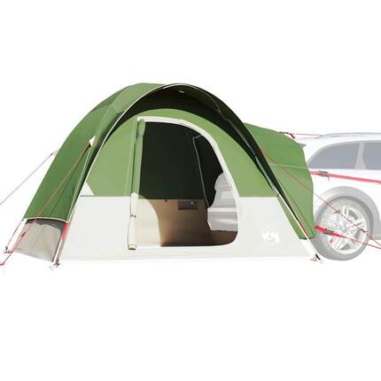 Tente de voiture VidaXL 4 personnes imperméable verte