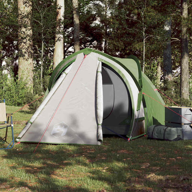 Vidaxl Tente dome 2 personnes étanche en vert