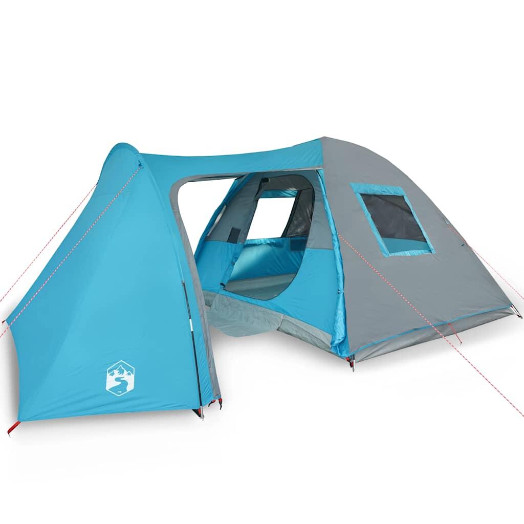 Vidaxl Tente Dôme Imperméable 6 Personnes en Bleu 2/7