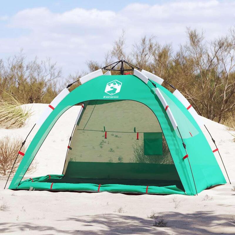 Tente de Plage VidaXL 2 Personnes - Étanche et Montage Rapide