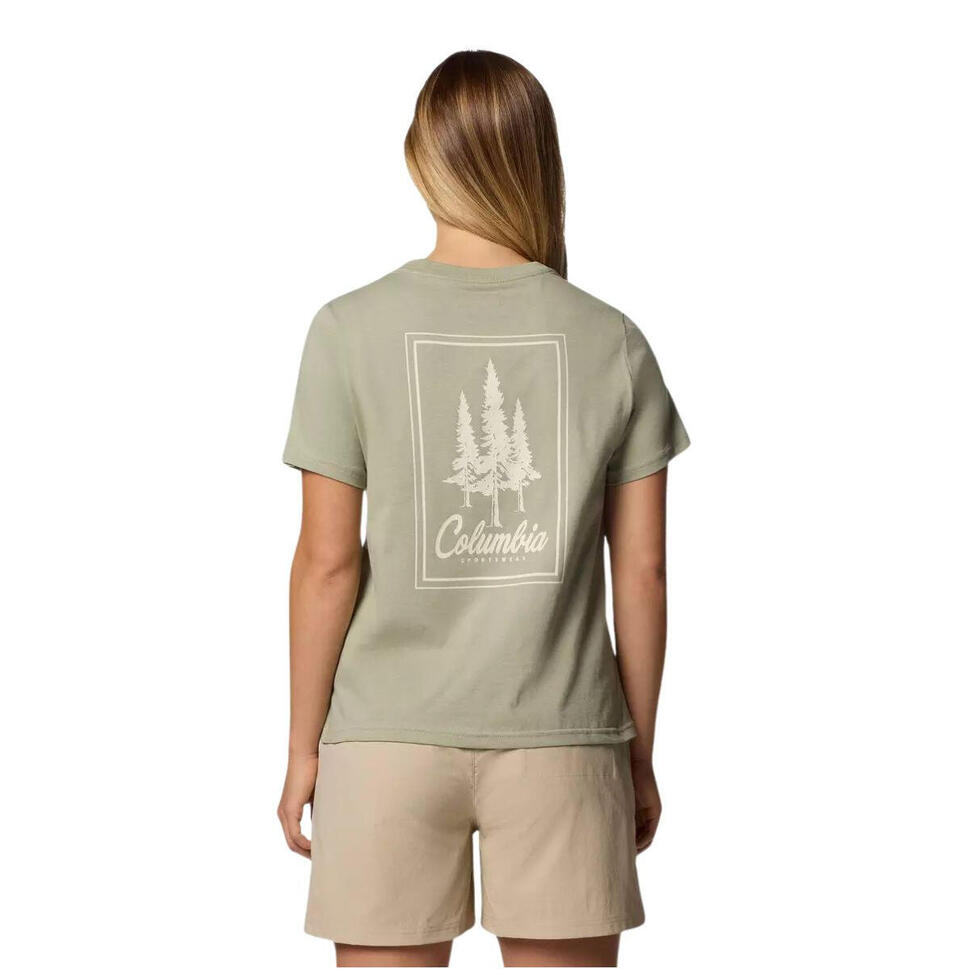 T-shirt sportowy z krótkim rękawem damski Rolling Bend Graphic SS Tee