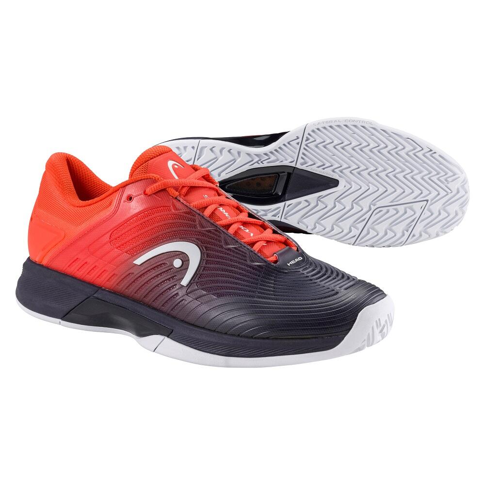 HEAD Revolt Pro 4.5 Mens Tennis Shoes - Red/Dark Blue 5/5