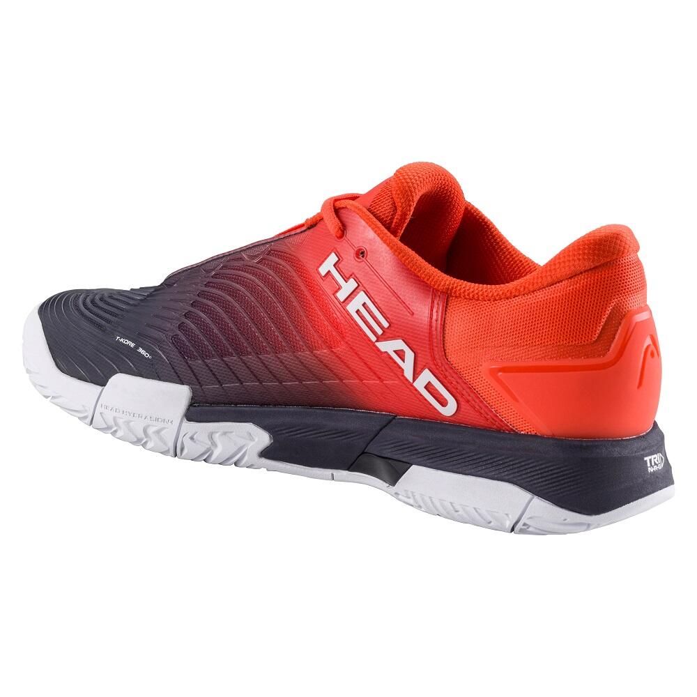 HEAD Revolt Pro 4.5 Mens Tennis Shoes - Red/Dark Blue 3/5