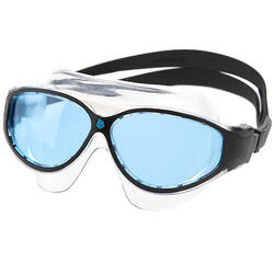 Masque de flamme Mad Wave Junior noir fumé