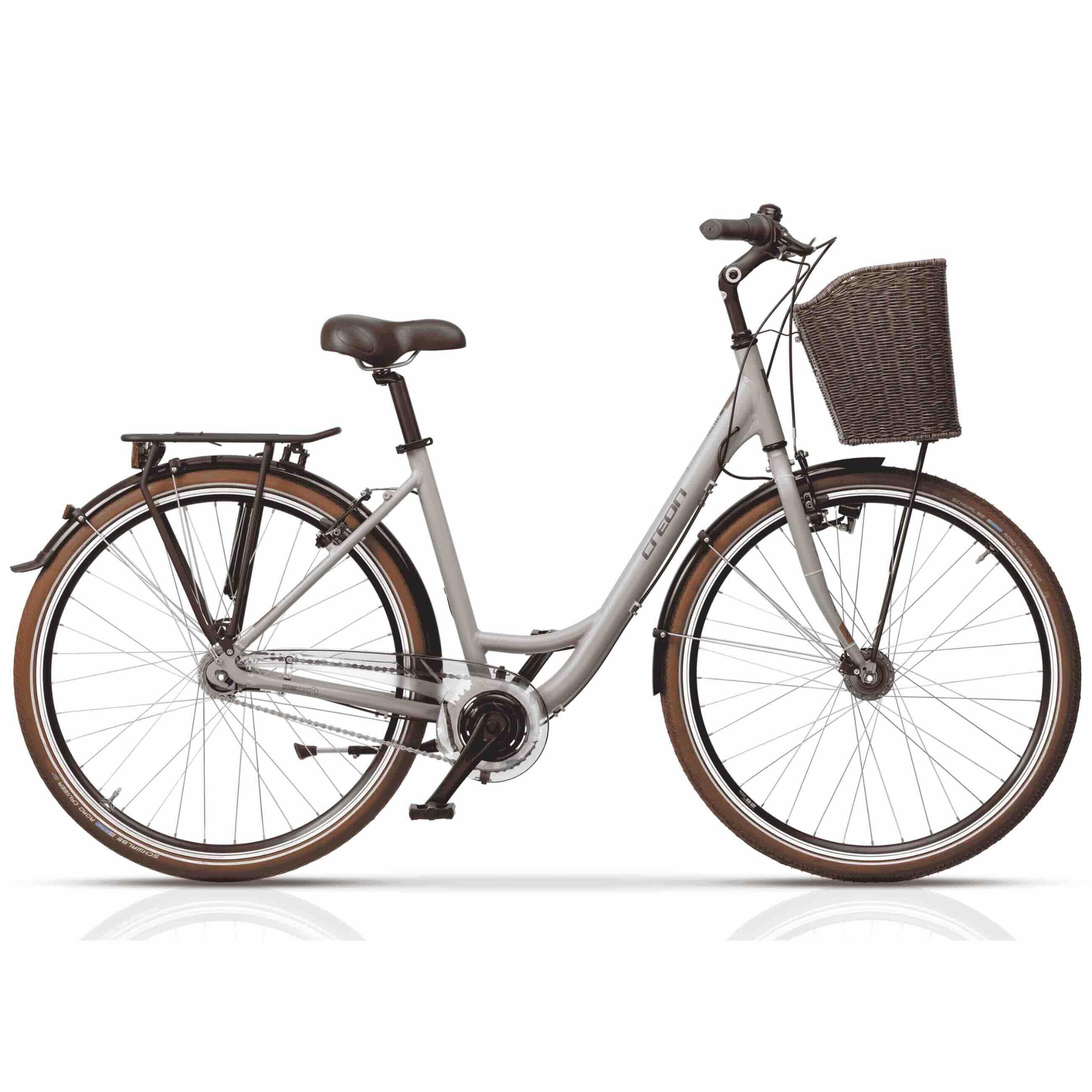 Airtracks - 28" Vélo De Ville Femme Citerra Sl 3 Low Step Shimano Nexus 7 Vitesses, Frein À - Vélo Ville - Gris - 55 Cm - Decathlon