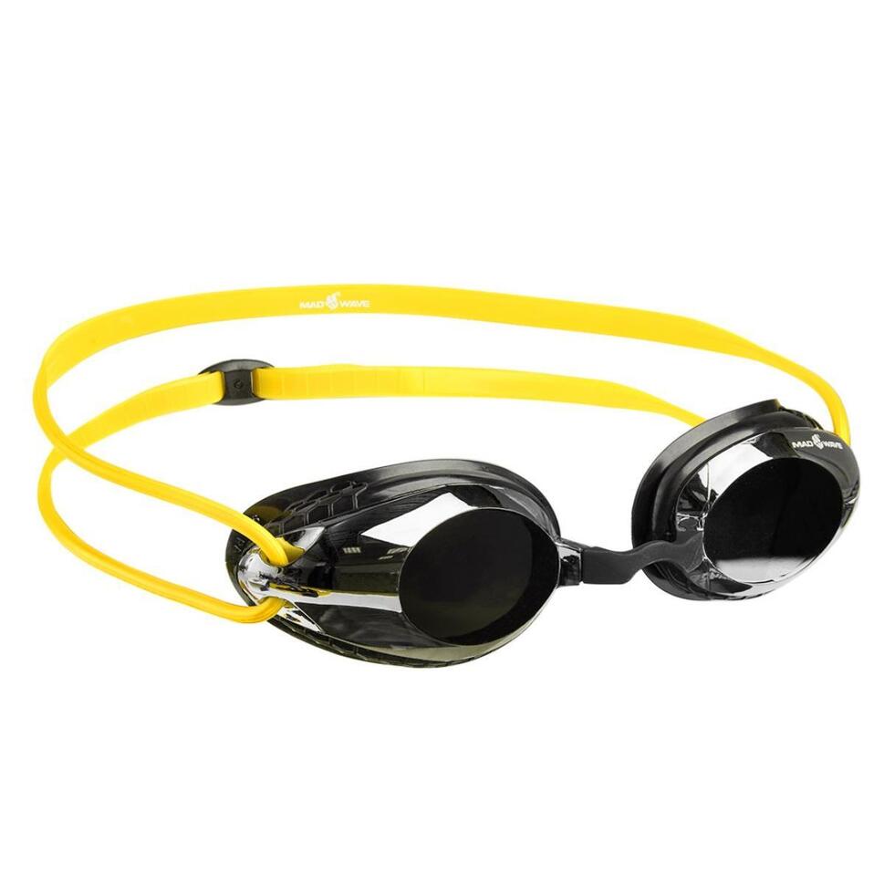 Gogle Lustrzane Mad Wave Honey – Żółte