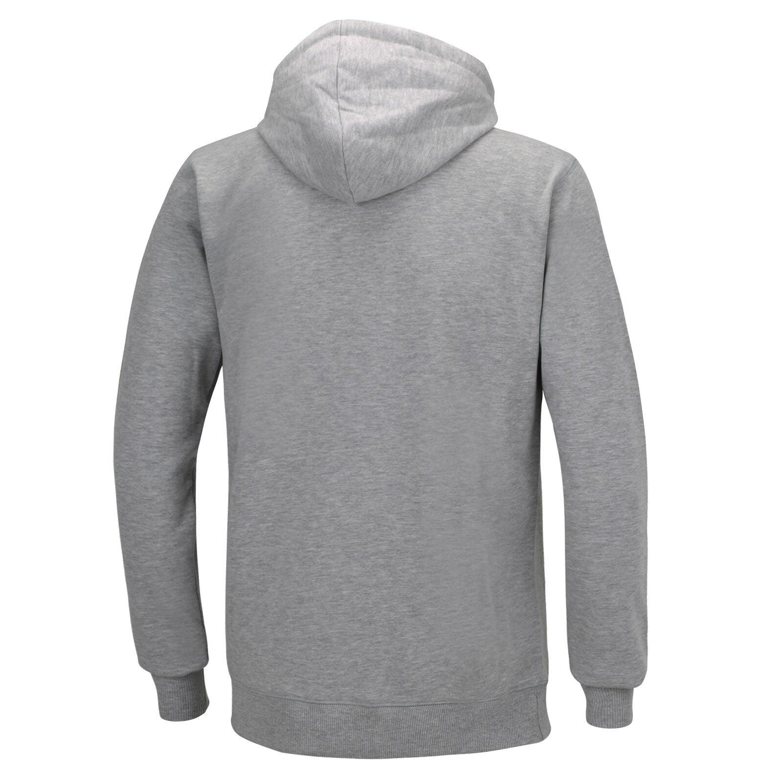 Winter Sweatshirt Crew Team Pro mit Kapuze Grau 2/3