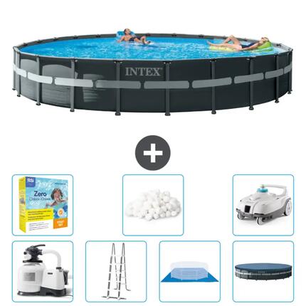 Piscine ronde Ultra XTR - 732x132 cm + Accessoires CB51