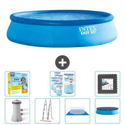 Easy Set Zwembad Rond - 457x107 cm + Accessoires CB49