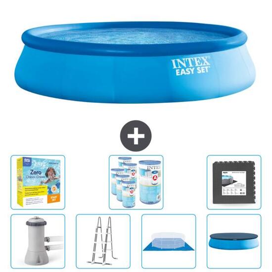 Easy Set Zwembad Rond - 457x107 cm + Accessoires CB49