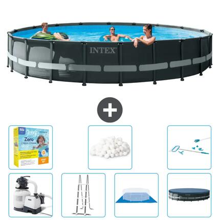 Piscine ronde Ultra XTR - 610x122 cm + Accessoires CB52