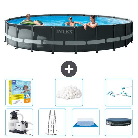 Piscine ronde Ultra XTR - 610x122 cm + Accessoires CB52