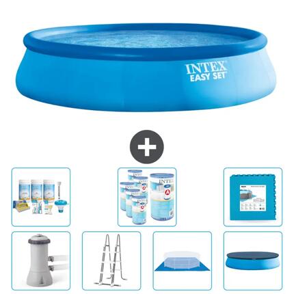 Easy Set Zwembad Rond - 457x107 cm + Accessoires CB42