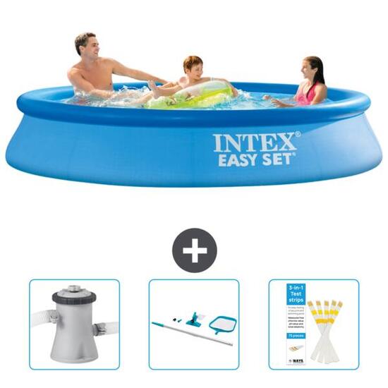 Easy Set Zwembad Rond - 305x61 cm + Accessoires CB82