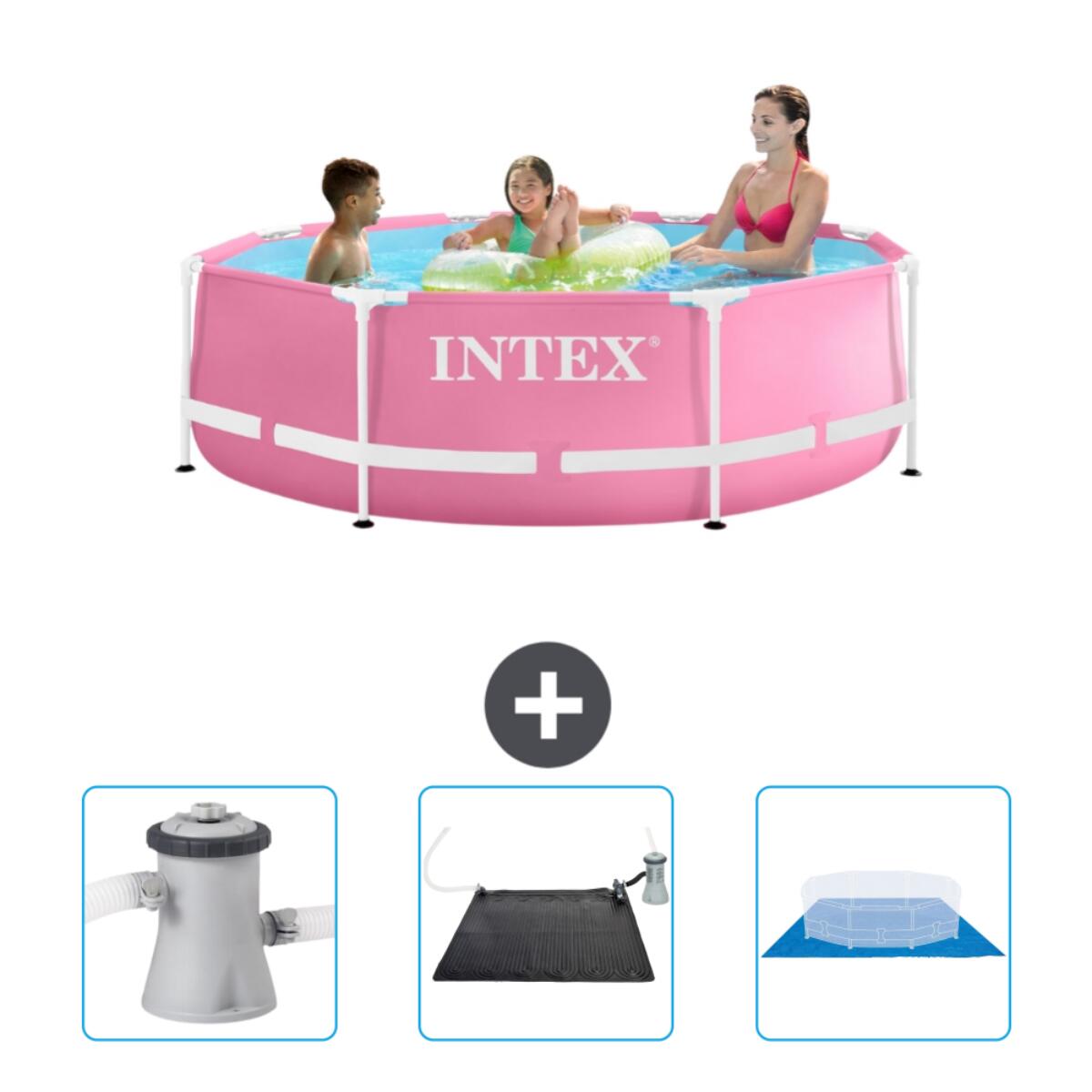 INTEX Frame Zwembad Rond - 244x76 cm + Accessoires CB79