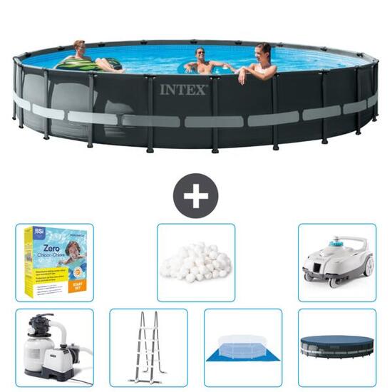 Piscine ronde Ultra XTR - 610x122 cm + Accessoires CB51
