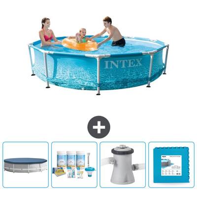 Frame zwembad rond - 305x76 cm + accessoires cb2