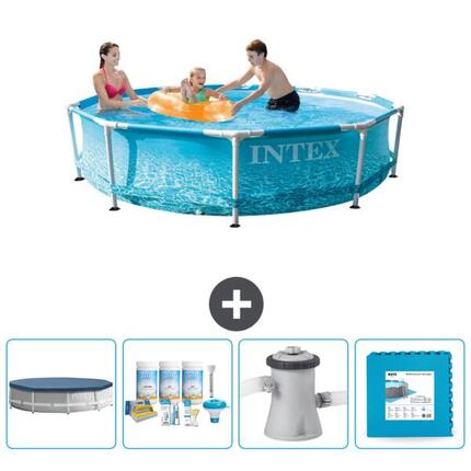 Piscine à cadre ronde - 305x76 cm + Accessoires CB2