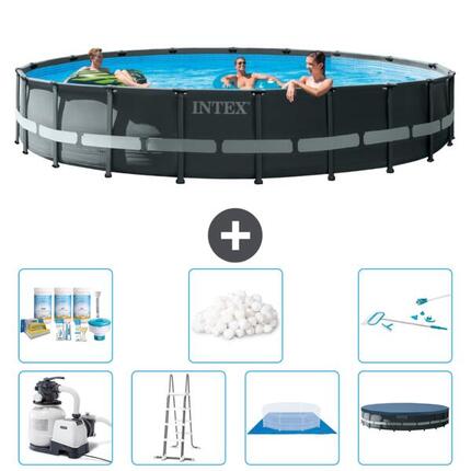 Piscine ronde Ultra XTR - 610x122 cm + Accessoires CB46