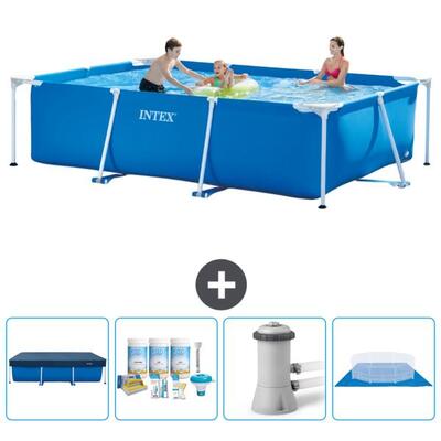 Frame zwembad rechthoekig - 300x200x75 cm + accessoires cb1