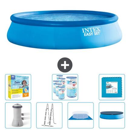 Easy Set Zwembad Rond - 457x107 cm + Accessoires CB48