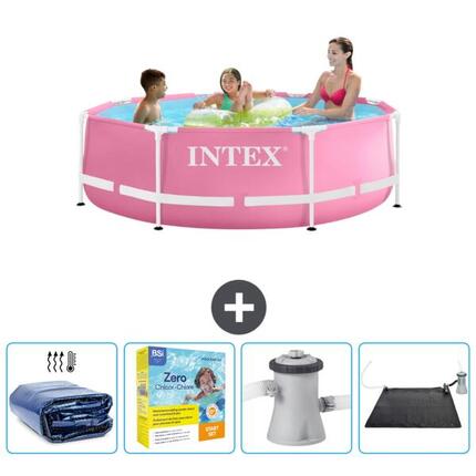 Piscine à cadre ronde - 244x76 cm + Accessoires CB11
