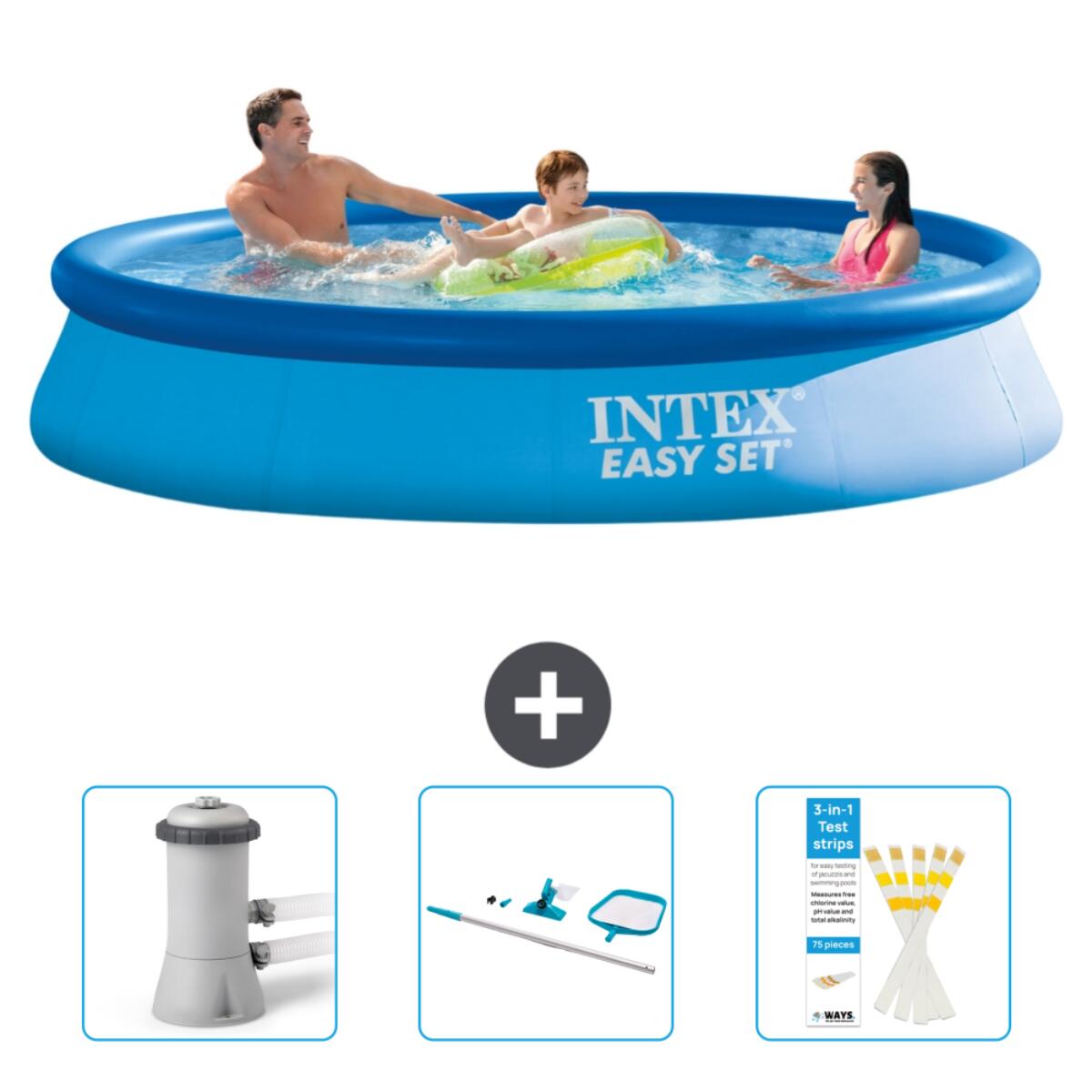 Piscine ronde Easy Set - 366x76 cm + Accessoires CB82 1/5