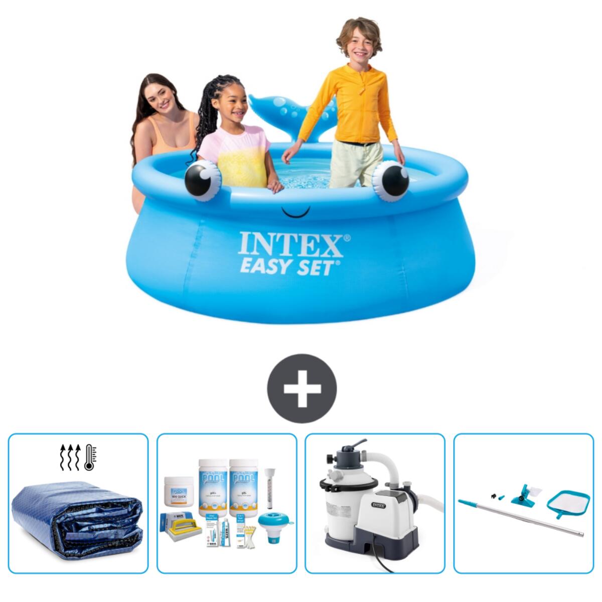 Intex Easy Set zwembad 305 x 61 cm - Gobbo
