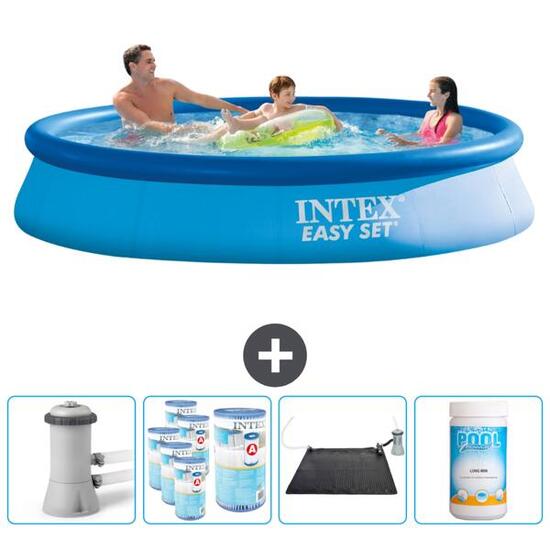 Piscine ronde Easy Set - 366x76 cm + Accessoires CB92