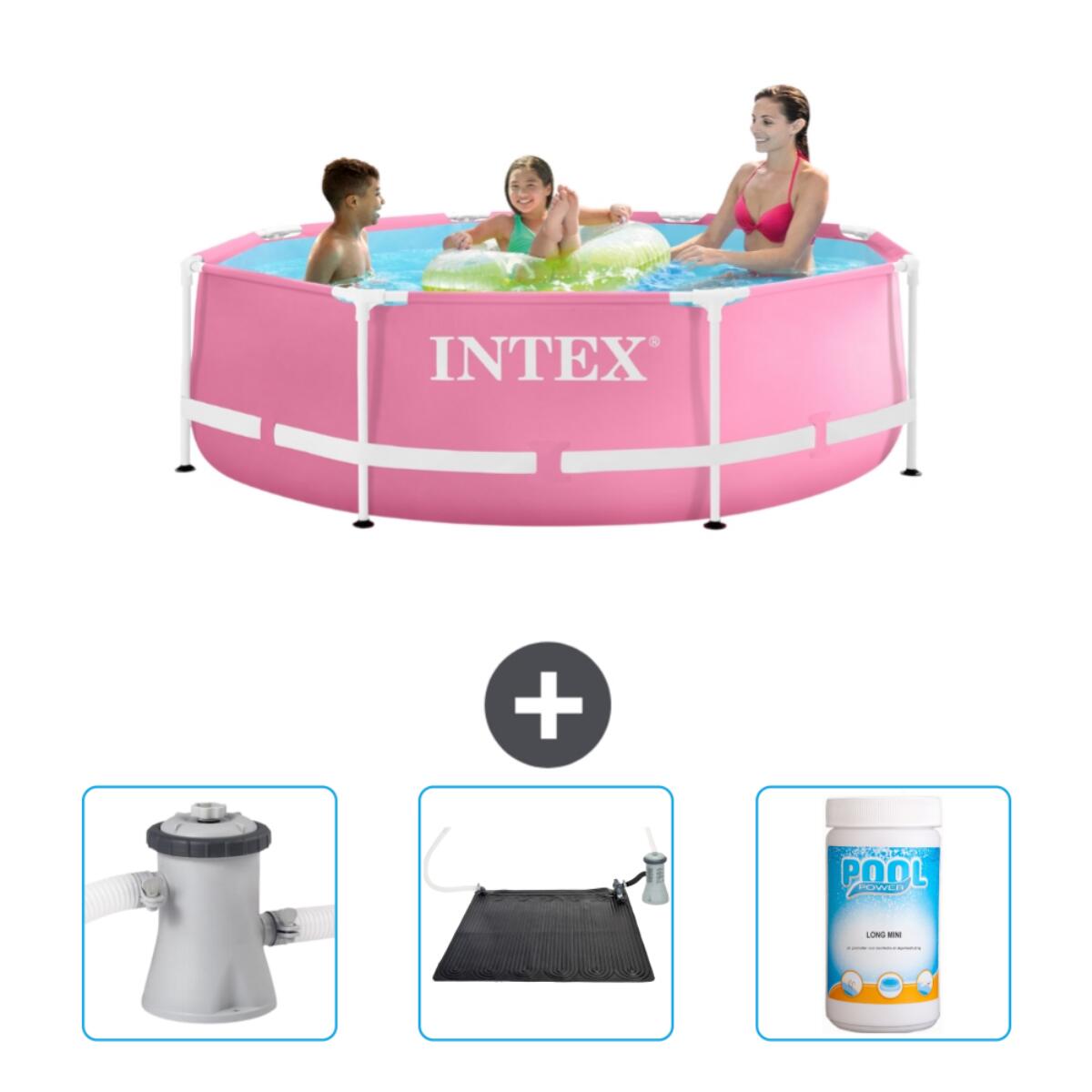 INTEX Frame Zwembad Rond - 244x76 cm + Accessoires CB80