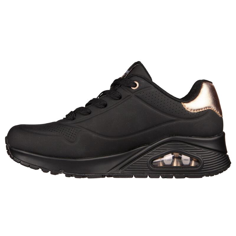 Baskets Skechers Uno - Golden Air, Noir, Femmes